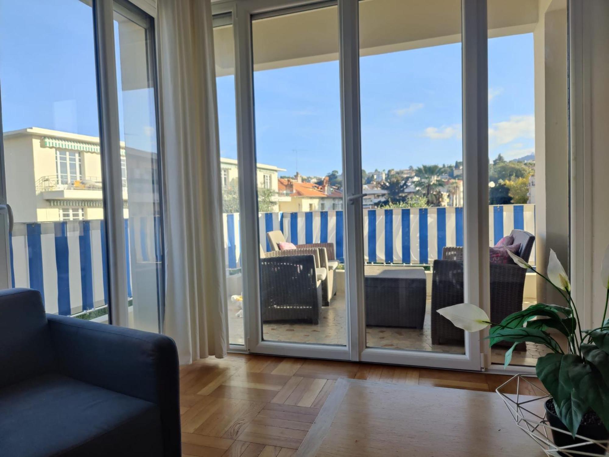 Grand Appartement Terrasse Parking Ница Екстериор снимка